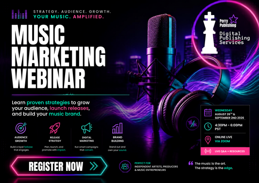 MUSIC MARKETING WEBINAR